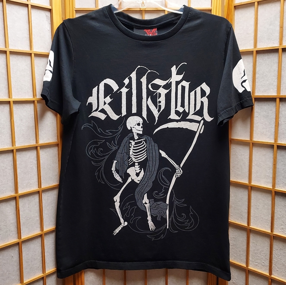 🖤💀 Killstar Danse Macabre Grim Reaper Shirt Unisex Mens XL